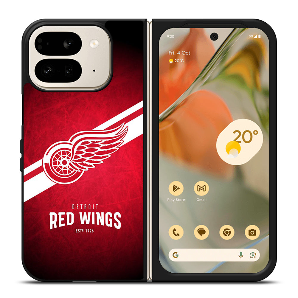 DETROIT REDWINGS HOCKEY NHL 1 Google Pixel 9 Pro Fold Case Cover