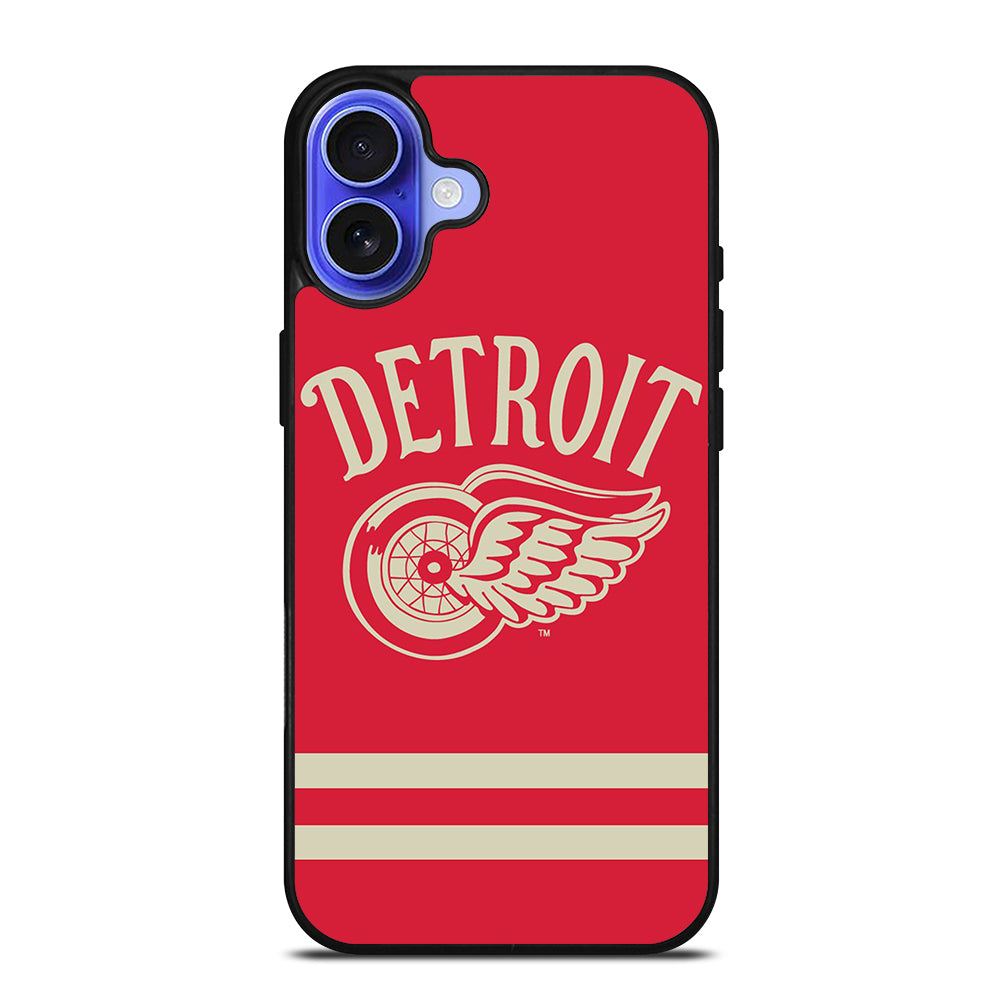 DETROIT REDWINGS HOCKEY NHL 2 iPhone 16 Case Cover