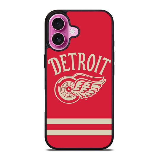 DETROIT REDWINGS HOCKEY NHL 2 iPhone 16 Plus Case Cover