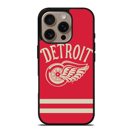 DETROIT REDWINGS HOCKEY NHL 2 iPhone 16 Pro Case Cover