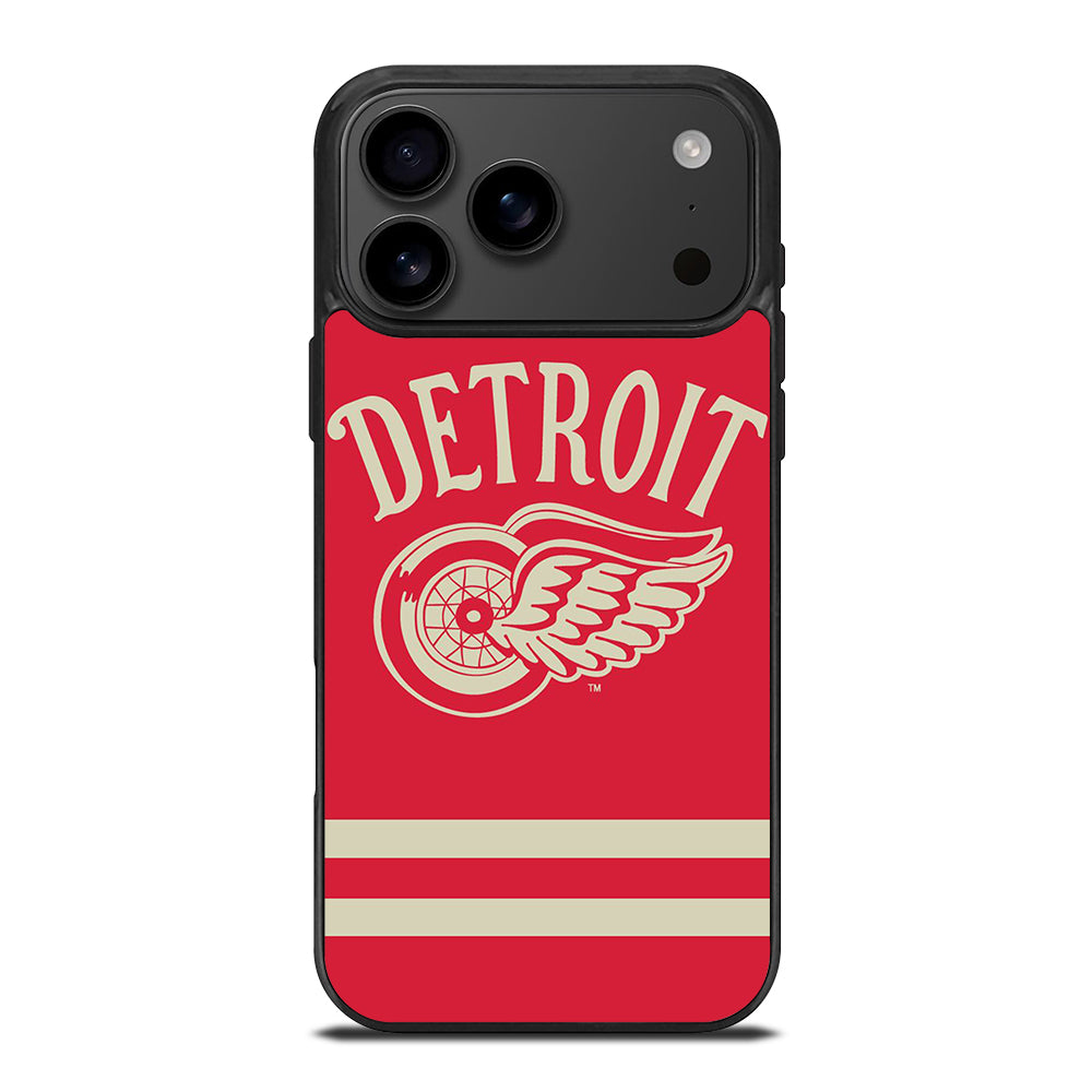 DETROIT REDWINGS HOCKEY NHL 2 iPhone 17 Pro Max Case Cover