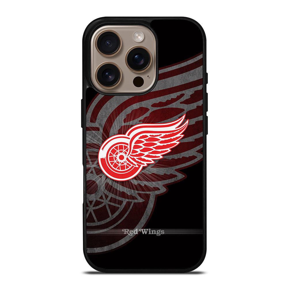 DETROIT REDWINGS HOCKEY NHL 3 iPhone 16 Pro Case Cover