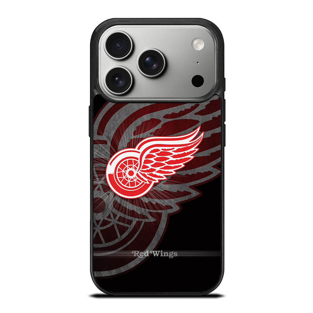 DETROIT REDWINGS HOCKEY NHL 3 iPhone 17 Pro Case Cover