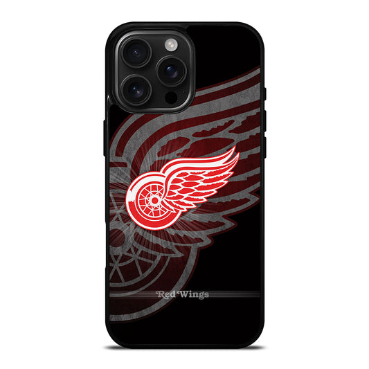 DETROIT REDWINGS HOCKEY NHL 3 iPhone 16 Pro Max Case Cover