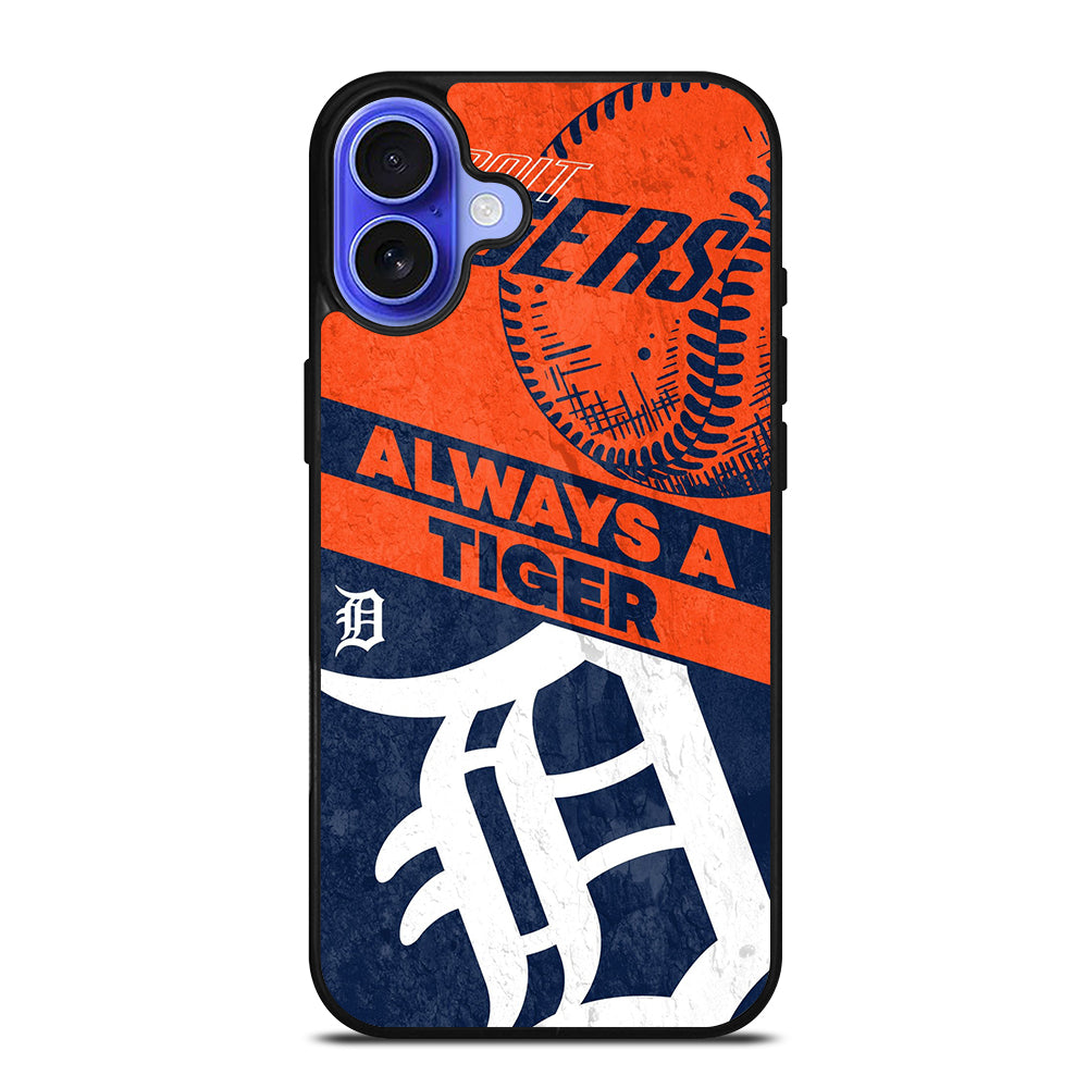 DETROIT TIGERS MLB LOGO iPhone 16 Case Cover