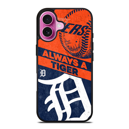 DETROIT TIGERS MLB LOGO iPhone 16 Plus Case Cover