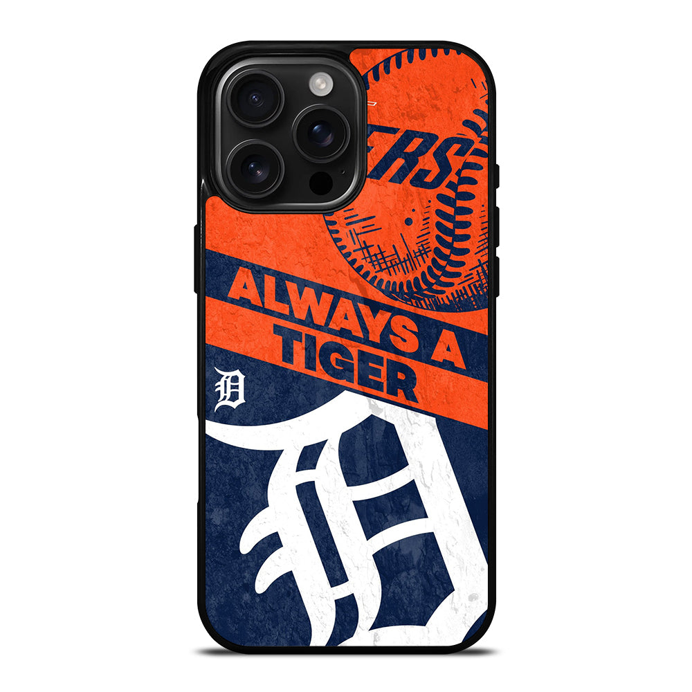 DETROIT TIGERS MLB LOGO iPhone 16 Pro Max Case Cover