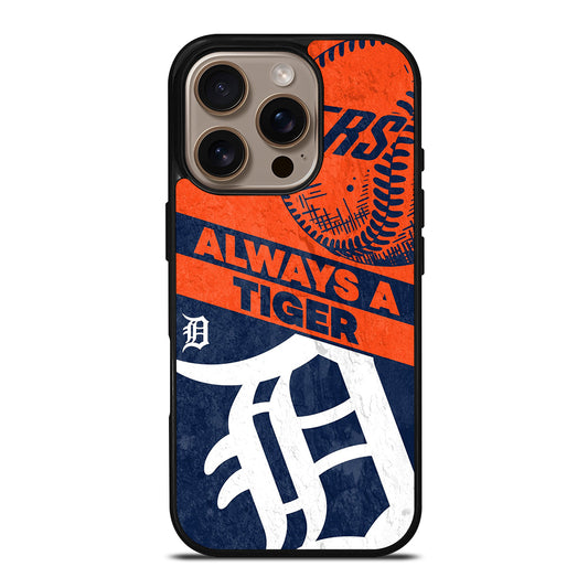 DETROIT TIGERS MLB LOGO iPhone 16 Pro Case Cover