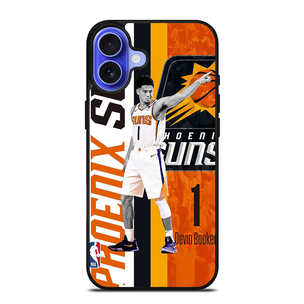 DEVIN BOOKER PHOENIX SUNS NBA iPhone 16 Case Cover