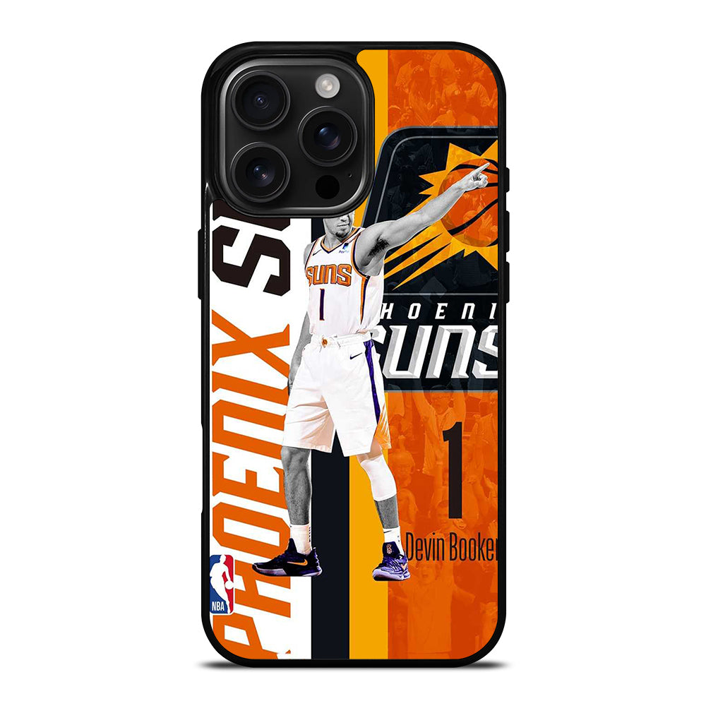 DEVIN BOOKER PHOENIX SUNS NBA iPhone 16 Pro Max Case Cover