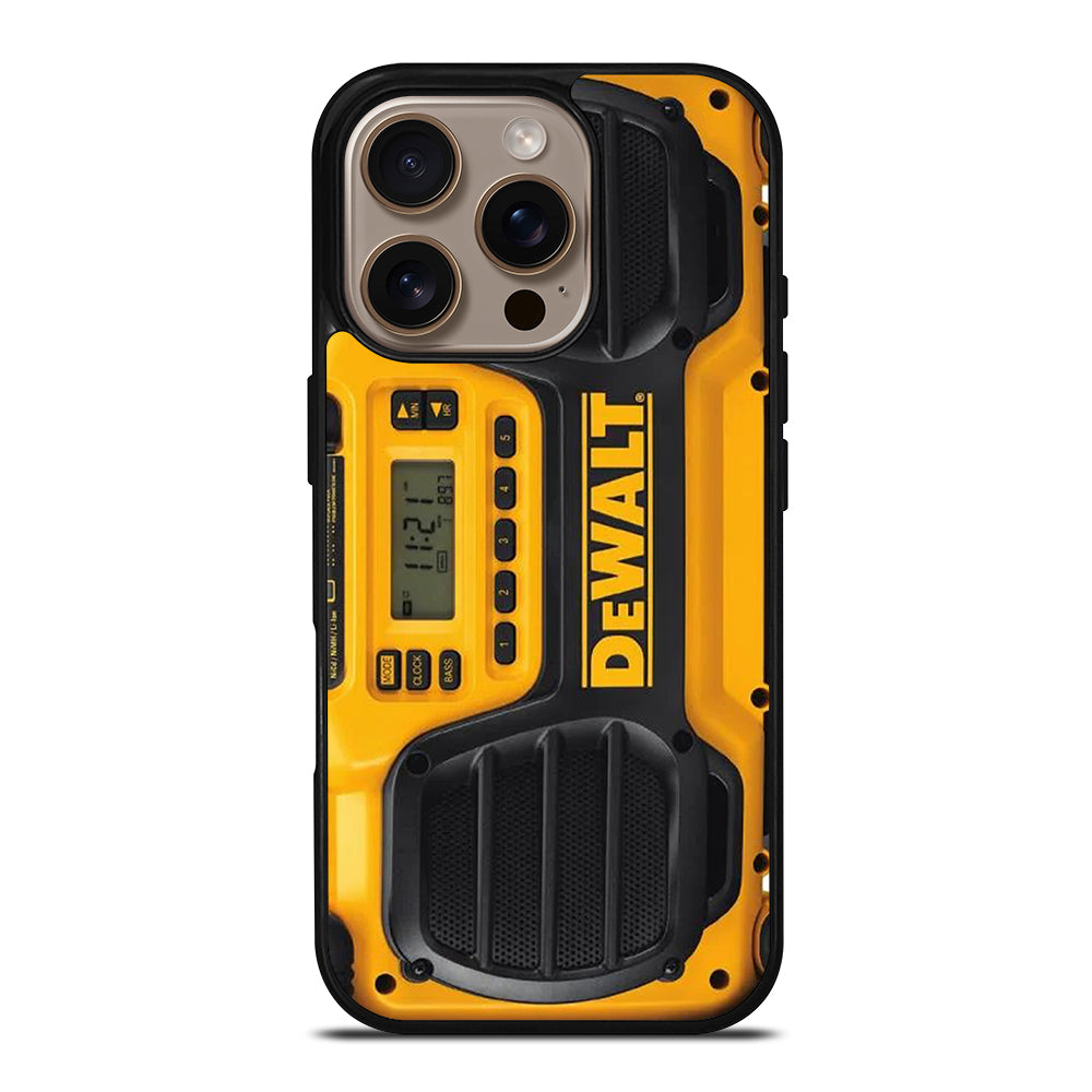 DEWALT BLUETOOTH RADIO iPhone 16 Pro Case Cover