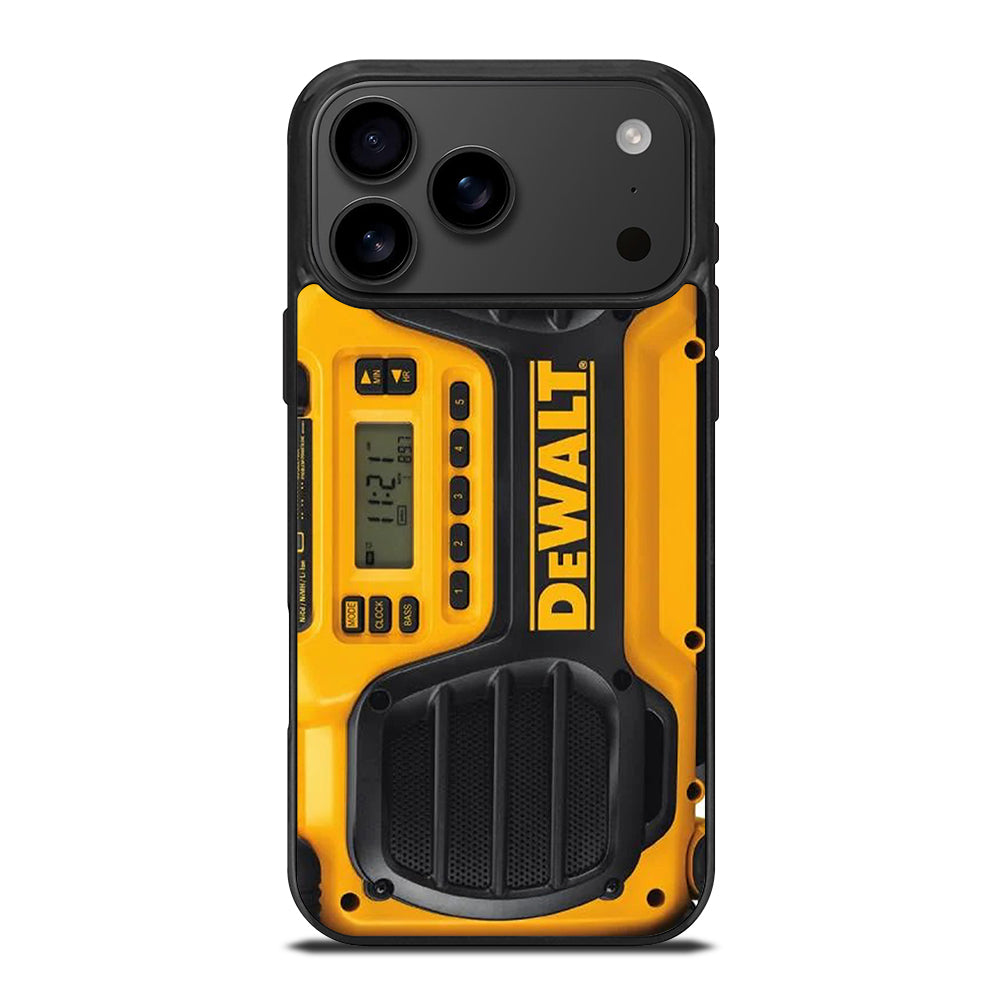 DEWALT BLUETOOTH RADIO iPhone 17 Pro Max Case Cover