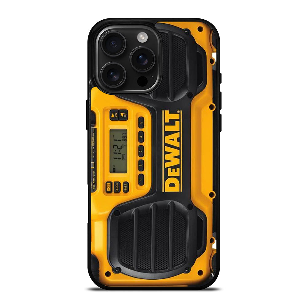 DEWALT BLUETOOTH RADIO iPhone 16 Pro Max Case Cover