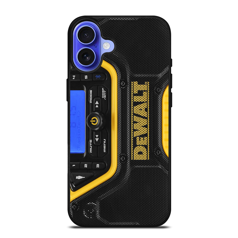 DEWALT BLUETOOTH SPEAKER iPhone 16 Case Cover