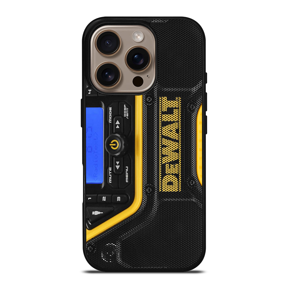 DEWALT BLUETOOTH SPEAKER iPhone 16 Pro Case Cover