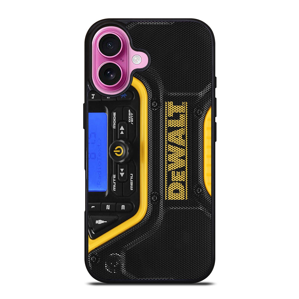 DEWALT BLUETOOTH SPEAKER iPhone 16 Plus Case Cover