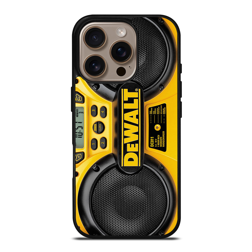 DEWALT JOBSITE RADIO iPhone 16 Pro Case Cover