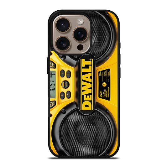 DEWALT JOBSITE RADIO iPhone 16 Pro Case Cover