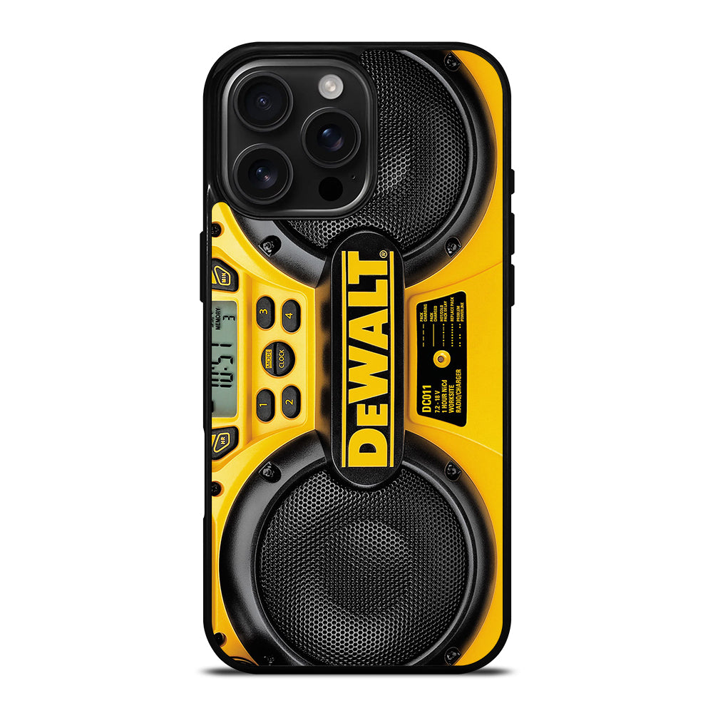 DEWALT JOBSITE RADIO iPhone 16 Pro Max Case Cover