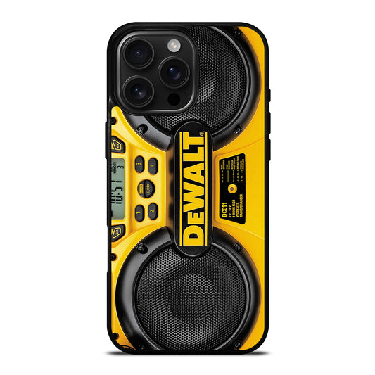 DEWALT JOBSITE RADIO iPhone 16 Pro Max Case Cover