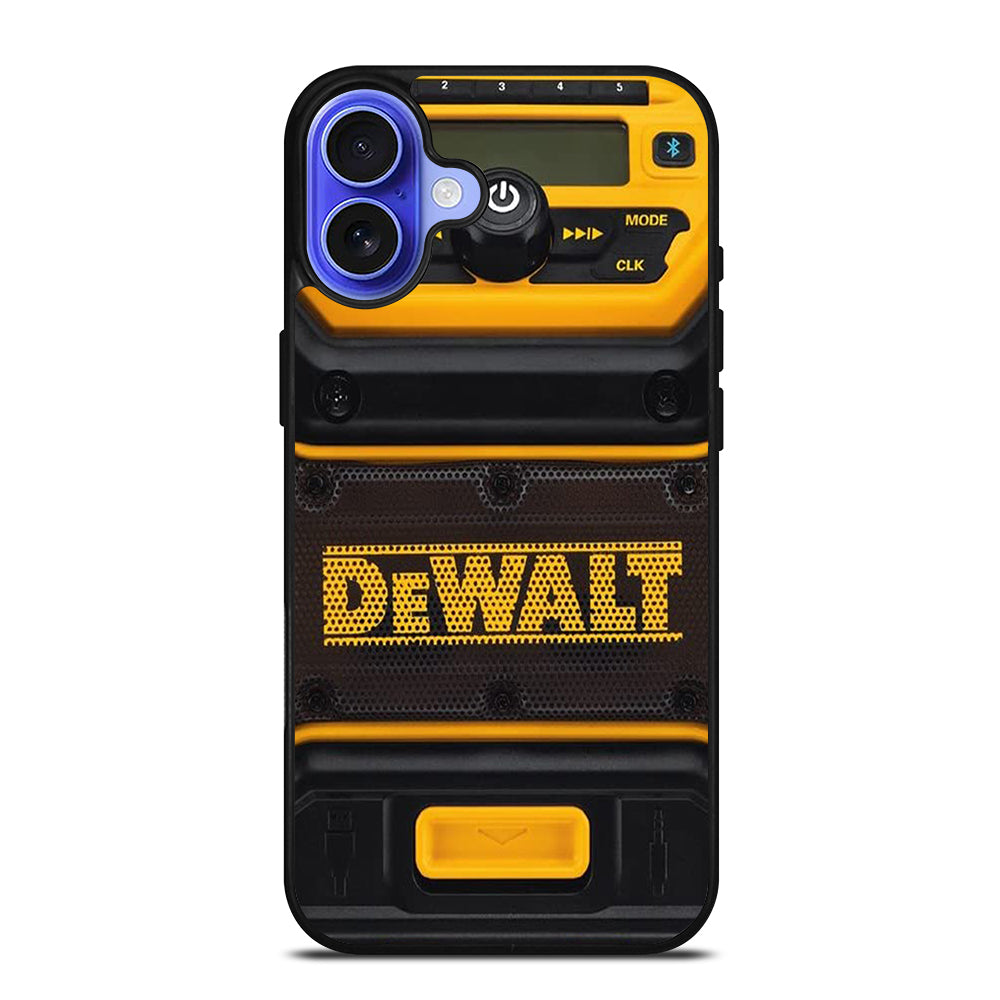 DEWALT SPEAKER BLUETOOTH iPhone 16 Case Cover