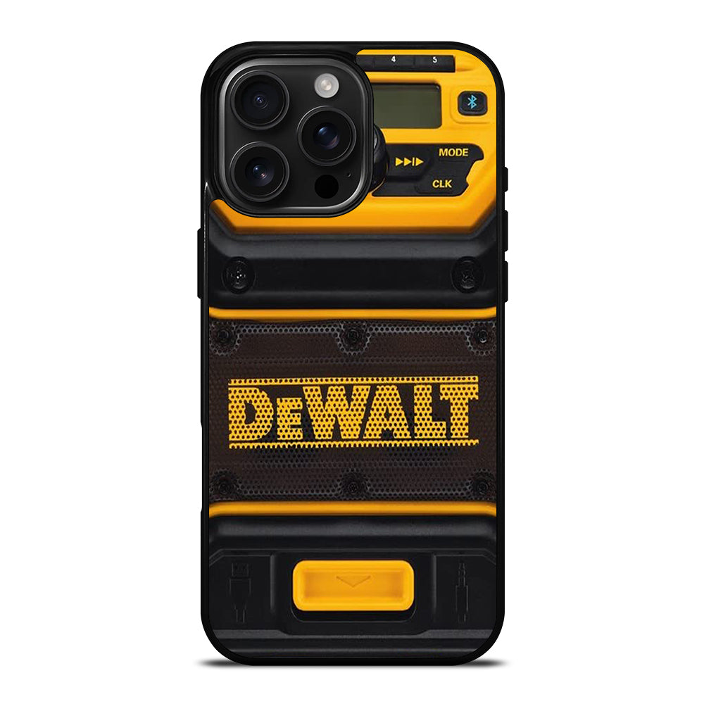 DEWALT SPEAKER BLUETOOTH iPhone 16 Pro Max Case Cover