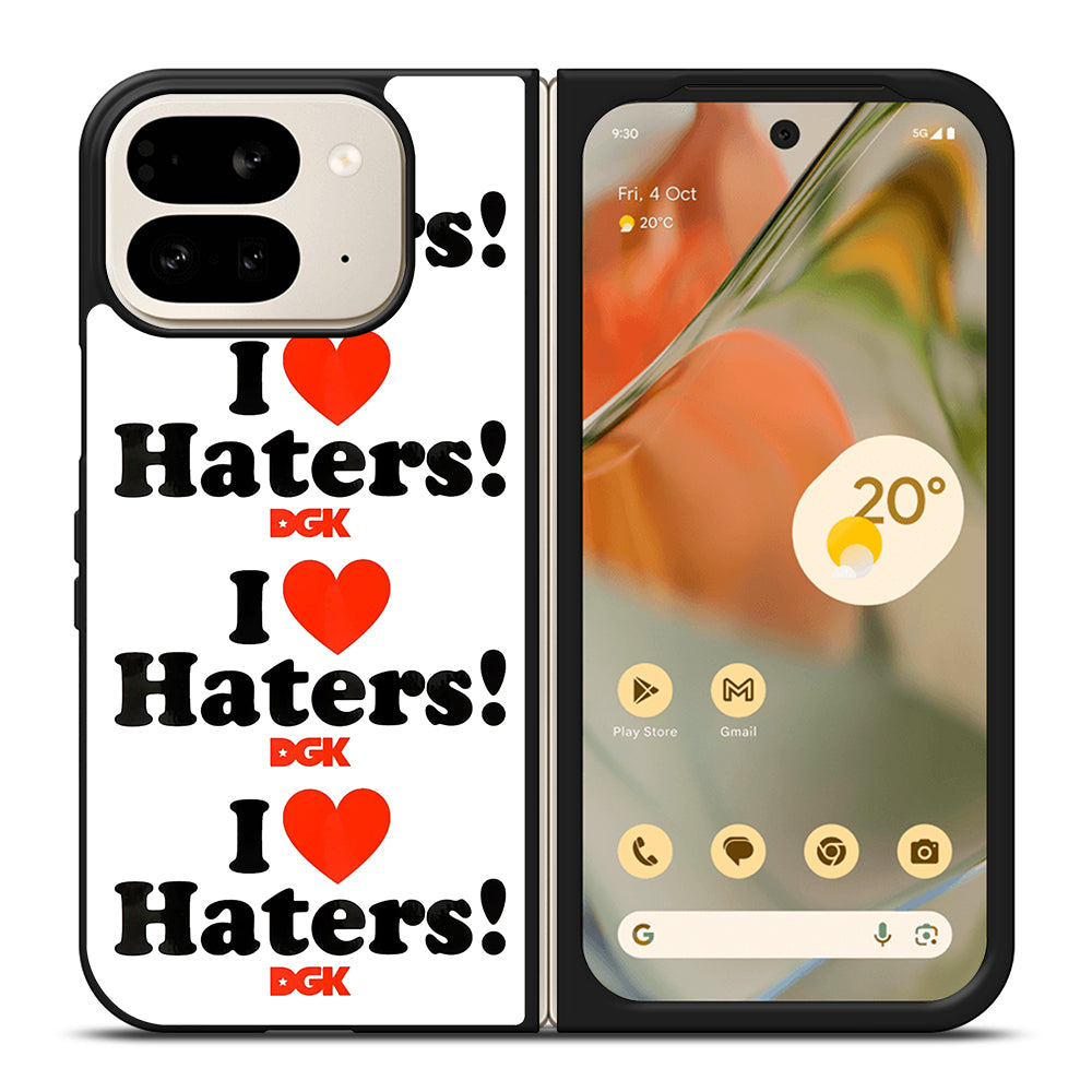 DGK I LOVE HATERS SYMBOL Google Pixel 9 Pro Fold Case Cover