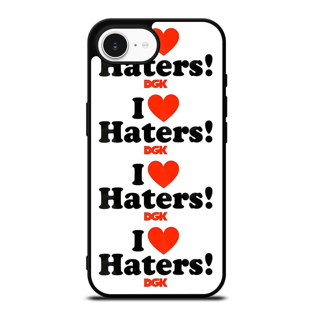 DGK I LOVE HATERS SYMBOL iPhone 16e Case Cover