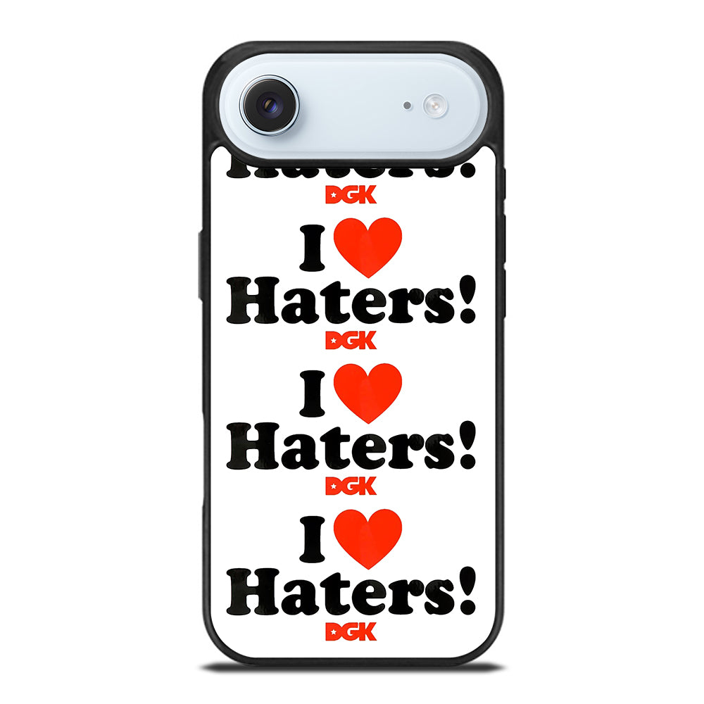 DGK I LOVE HATERS SYMBOL iPhone Air Case Cover