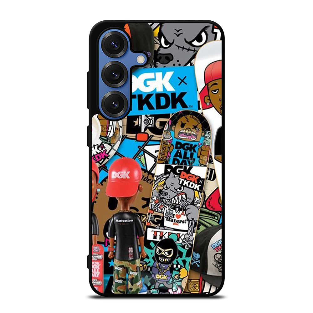 DGK SKATEBOARDING COLLAGE Samsung Galaxy S25 Case Cover