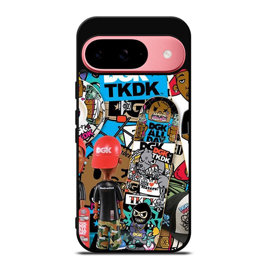 DGK SKATEBOARDING COLLAGE Google Pixel 9 Case Cover