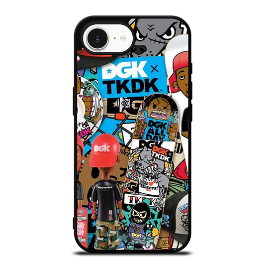 DGK SKATEBOARDING COLLAGE iPhone 16e Case Cover
