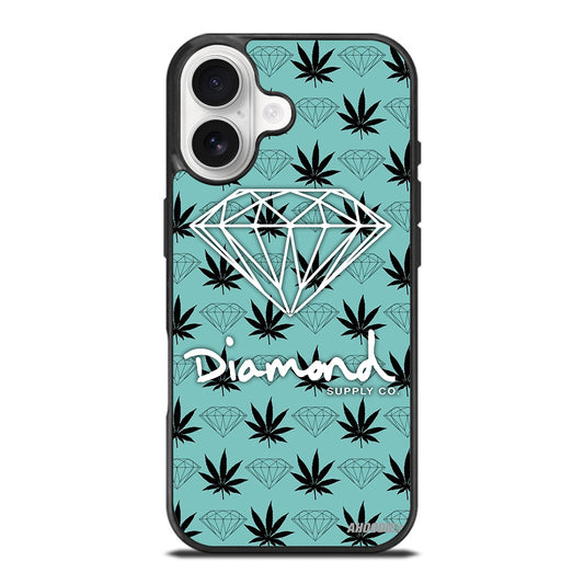 DIAMOND SUPPLY CO LOGO PATTERN iPhone 17 Case Cover