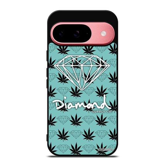 DIAMOND SUPPLY CO LOGO PATTERN Google Pixel 9 Case Cover