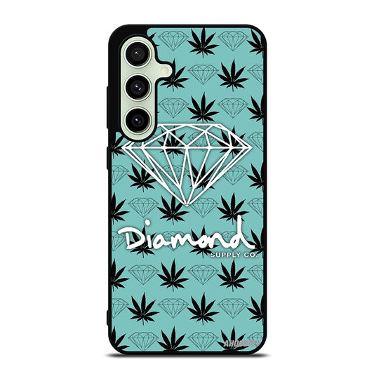 DIAMOND SUPPLY CO LOGO PATTERN Samsung Galaxy S24 FE Case Cover