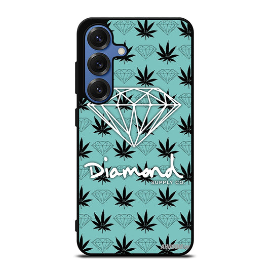 DIAMOND SUPPLY CO LOGO PATTERN Samsung Galaxy S25 Case Cover