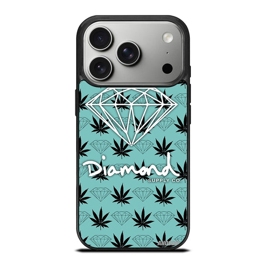 DIAMOND SUPPLY CO LOGO PATTERN iPhone 17 Pro Case Cover