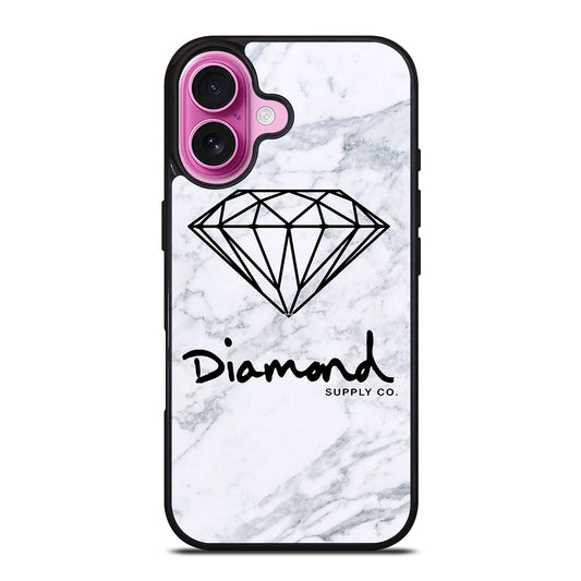 DIAMOND SUPPLY CO MARBLE iPhone 16 Plus Case Cover