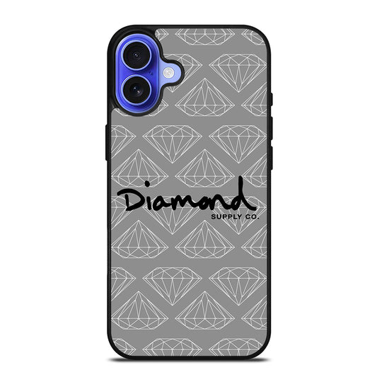 DIAMOND SUPPLY CO PATTERN iPhone 16 Case Cover