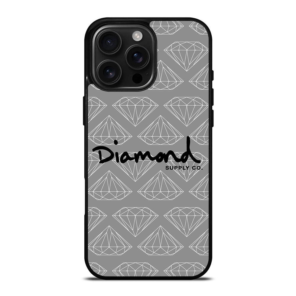 DIAMOND SUPPLY CO PATTERN iPhone 16 Pro Max Case Cover