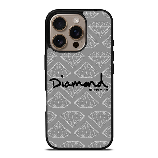 DIAMOND SUPPLY CO PATTERN iPhone 16 Pro Case Cover