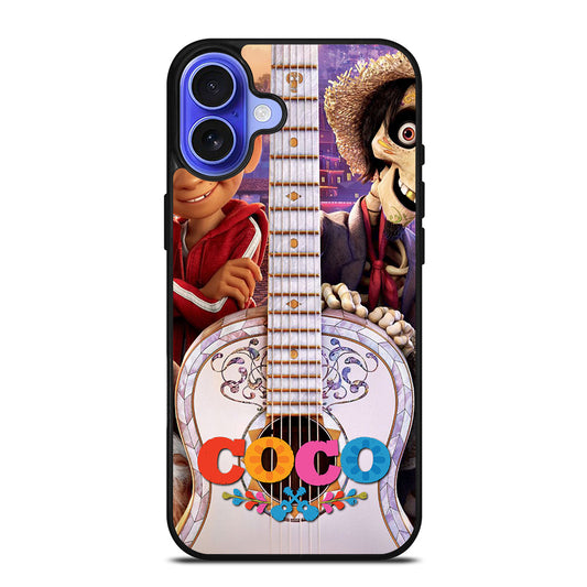 DISNEY COCO GUITAR iPhone 16 Case Cover