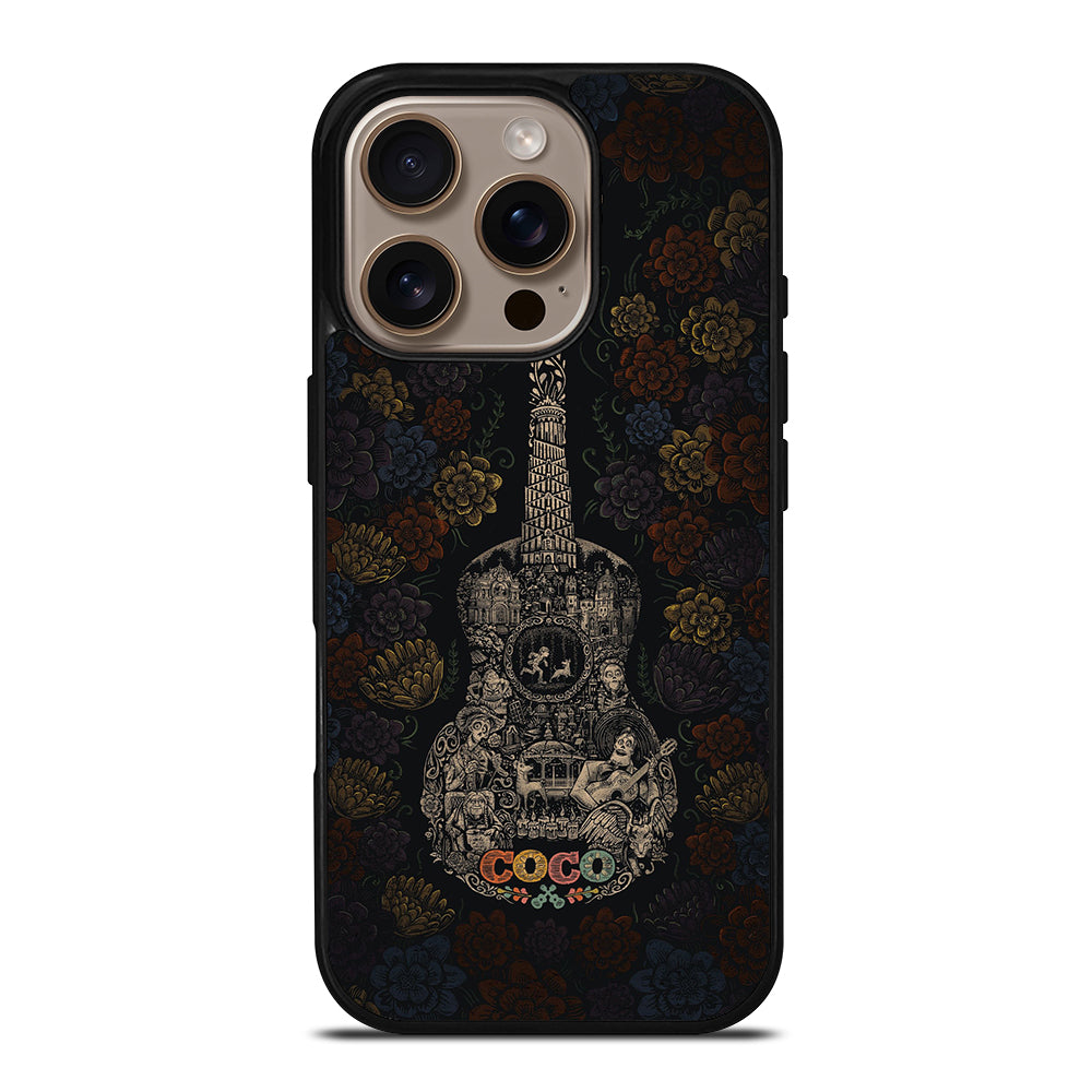 DISNEY COCO GUITAR ART iPhone 16 Pro Case Cover