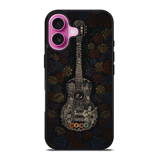 DISNEY COCO GUITAR ART iPhone 16 Plus Case Cover