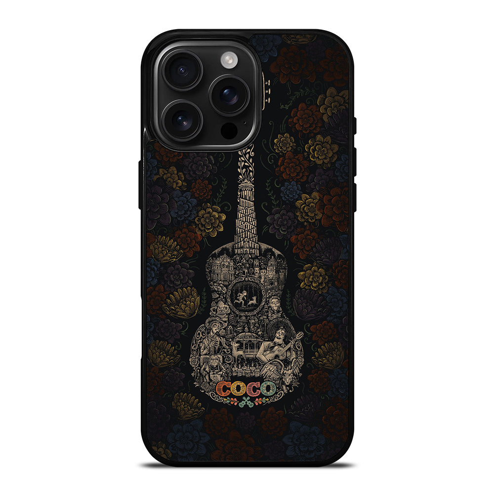 DISNEY COCO GUITAR ART iPhone 16 Pro Max Case Cover