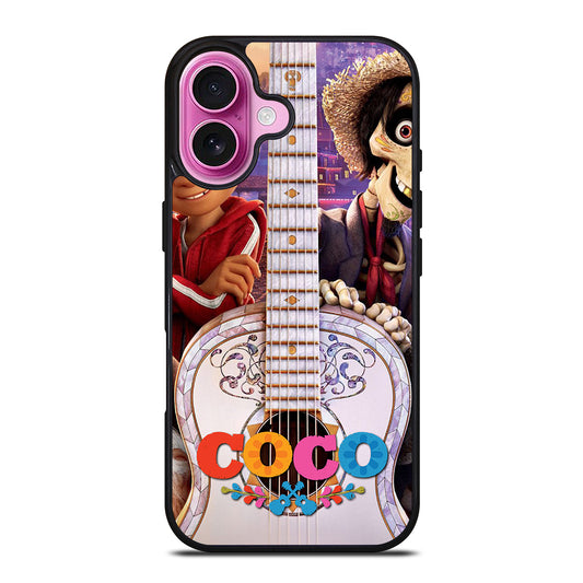 DISNEY COCO GUITAR iPhone 16 Plus Case Cover