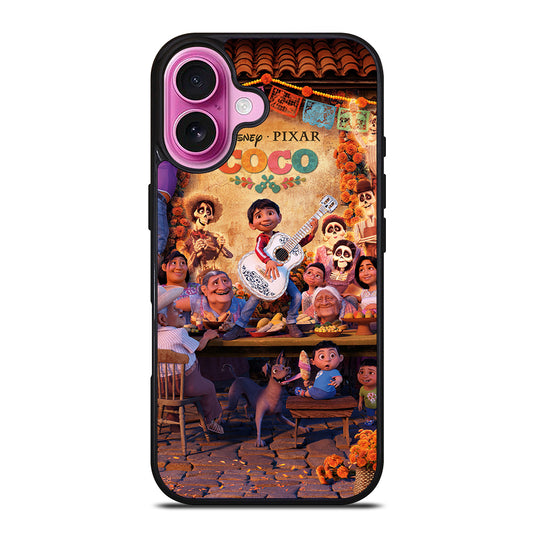 DISNEY COCO MOVIE 2 iPhone 16 Plus Case Cover