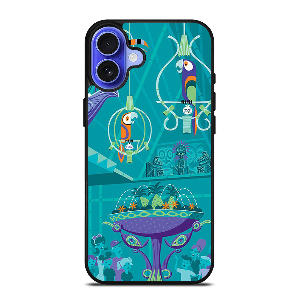 DISNEY ENCHANTED TIKI ROOM 2 iPhone 16 Case Cover