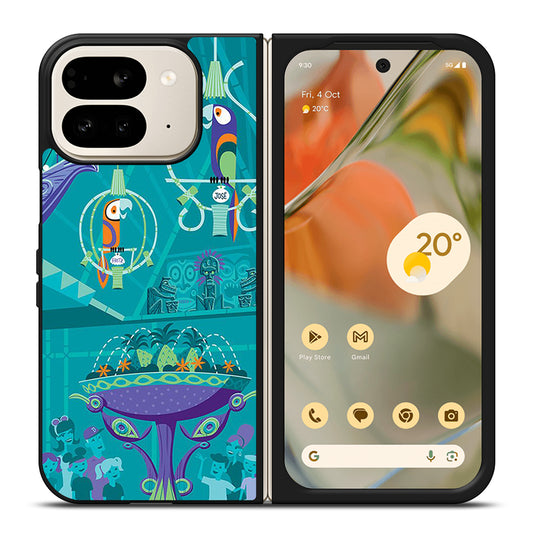 DISNEY ENCHANTED TIKI ROOM 2 Google Pixel 9 Pro Fold Case Cover