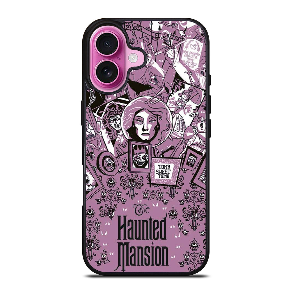 DISNEY HAUNTED MANSION ART iPhone 16 Plus Case Cover